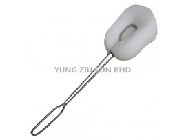 QY-018#IRON HANDLE CUP BRUSH 29CM